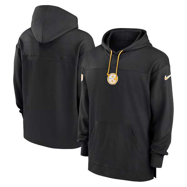 Men's Pittsburgh Steelers Black Performance Pullover Hoodie,We sell and wholesale Men's Pittsburgh Steelers Black Performance Pullover Hoodie on line form chian!